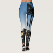 Palmiers Sunrise Destin Floride Leggings (Dos)