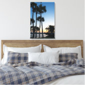 Palmiers Sunrise Destin Floride toile Imprimer (Insitu(Chambre))