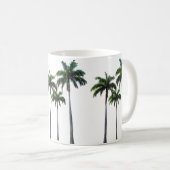 - Palmiers - tasse blanche classique tropicale (Devant droit)