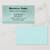 Palmiers Tropical Thème Cartes de visite (Devant / Derrière)