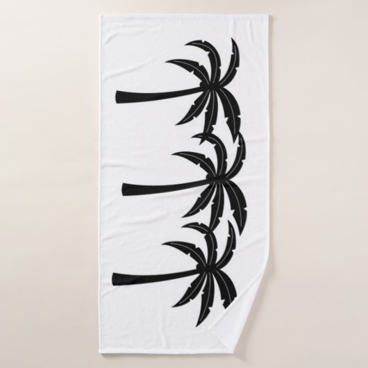 Palmiers tropicaux (Serviette de bain)