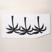 Palmiers tropicaux (Serviette de bain)