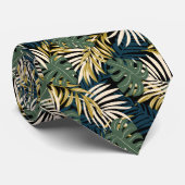 Palmiers tropicaux de Cravate pour hommes (Roulé)
