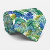 Palmiers tropicaux de Cravate pour hommes (Roulé)