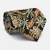 Palmiers tropicaux de Cravate pour hommes (Roulé)