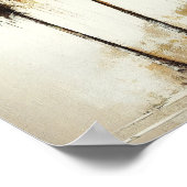 Palmiers tropicaux, Poster d'Art de Mur de Plage (Coin)