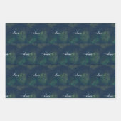 Palmiers vert foncé motif feuille (Devant 3)