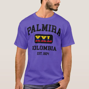 Palmira Colombia XXL Atletisch ontwerp T-shirt