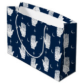 Palmistie Grand Sac Cadeau Avec Main Chiromancière (Dos Angle)