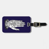 Palmistry Chart, 1885 Bagagelabel (Voorkant horizontaal)