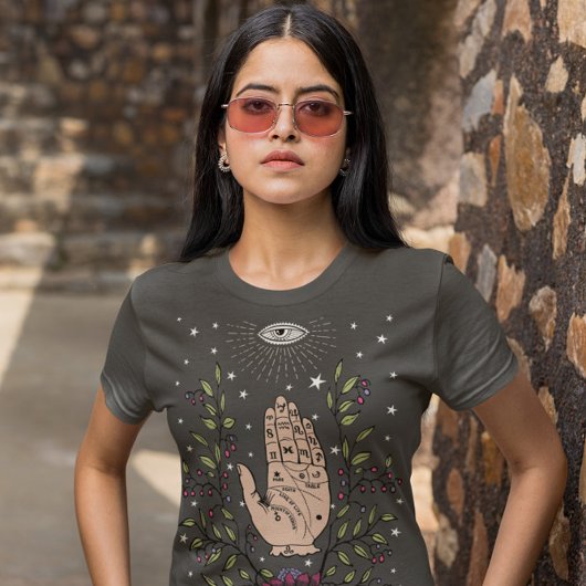 Palmistry Chiromancy Foretelling T-shirt