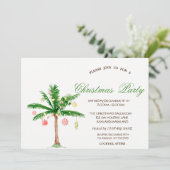 Palmkerstkerstfeest Kaart (Staand voorkant)