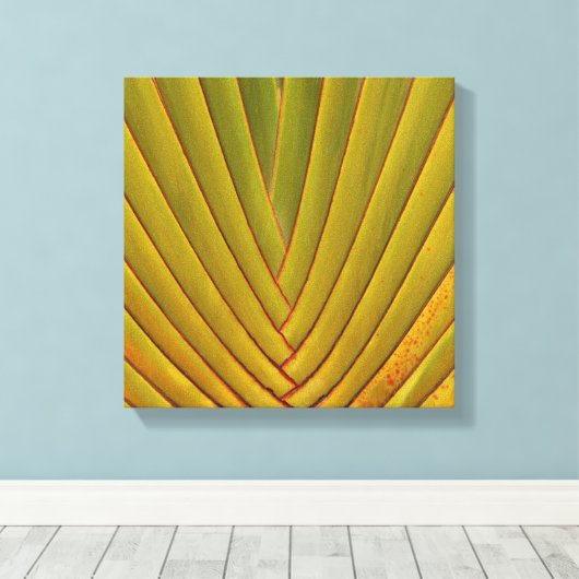 Palmleder Canvas Afdruk (Insitu (Houten vloer))