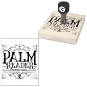 Palmlezer Fortune Teller Sign Halloween Rubberstempel (Gestempeld)