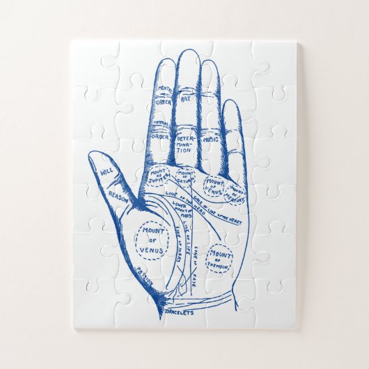 palmlezers legpuzzel (Verticaal)