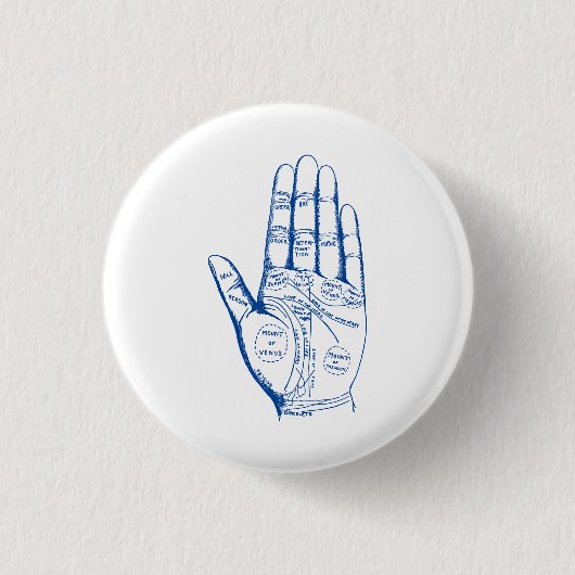  palmlezers ronde button 3,2 cm (Voorkant)