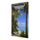 Palmlijnstrand Cookeilanden 2 Mini Klembord (Angled2)