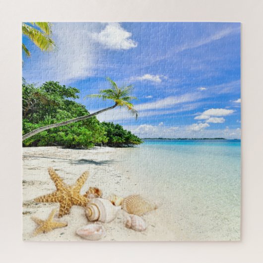 Palms Beach Schelpen Legpuzzel (Verticaal)