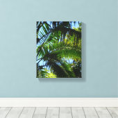 Palms Canvas Afdruk (Insitu (Houten vloer))
