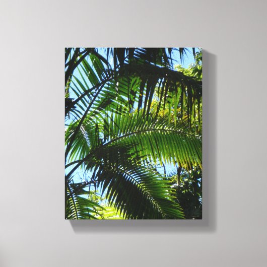 Palms Canvas Afdruk (Voorkant)