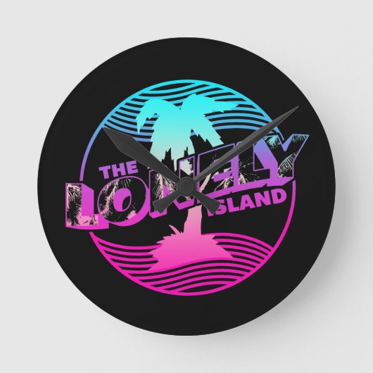 Palms Ronde Klok (Voorkant)