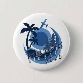 Palms To Pines Air Race 2026 Ronde Button 5,7 Cm