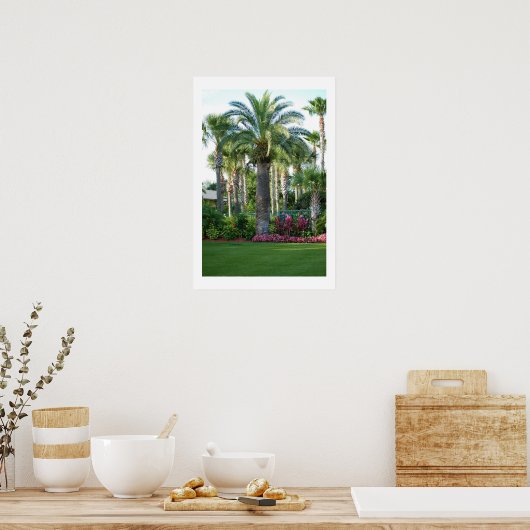 Palms van Florida Poster (Keuken)