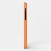 Palmstrand, reiskunst, preppy, Oranje Case-Mate iPhone Case (Achterkant/links)