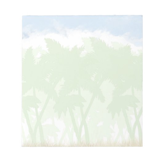 Palmstructuurblok Notitieblok (Voorkant)