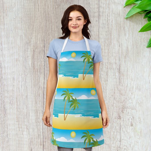 Palmstructuurdoorsnede Schort