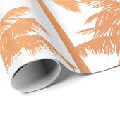 Palmstructuurpatroon Cadeaupapier (Rol Hoek)