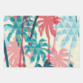 Palmstructuurpatroon Inpakpapier Vel (Voorkant 2)