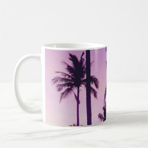 Palmstructuurpatroon Koffiemok