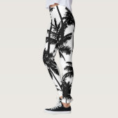Palmstructuurpatroon Leggings (Links)