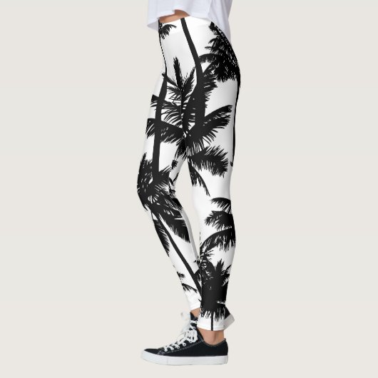 Palmstructuurpatroon Leggings (Links)