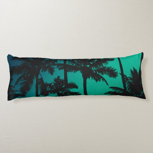 Palmstructuurpatroon Lichaamskussen (Achterkant)