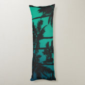 Palmstructuurpatroon Lichaamskussen (Achterkant (Verticaal))