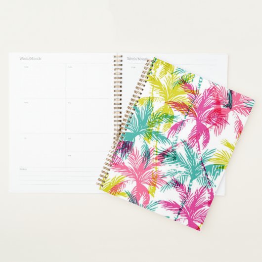 Palmstructuurpatroon Planner (Display)
