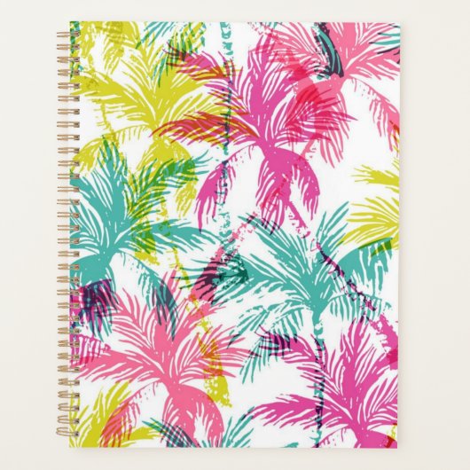 Palmstructuurpatroon Planner (Voorkant)
