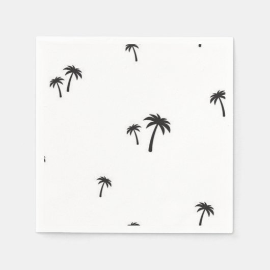 Palmstructuurpatroon Servet (Voorkant)