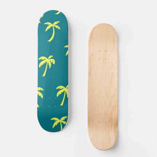 Palmstructuurpatroon Skateboard (Voorkant)