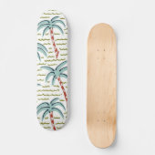 Palmstructuurpatroon Skateboard (Voorkant)