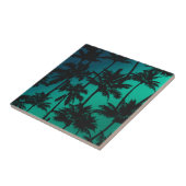 Palmstructuurpatroon Tegeltje (Zijkant)