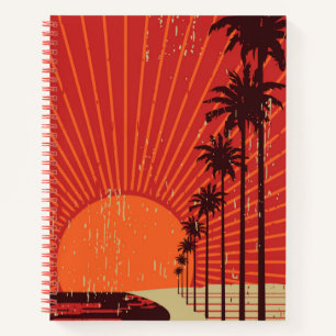 Palmstructuurrij Notitieboek