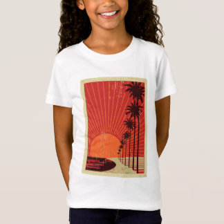 Palmstructuurrij T-shirt