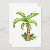 Palmstructuuruitvindingen Kaart (Voorkant / Achterkant)