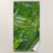 PalmTrees Oerwoud Beach Towel Strandlaken (Voorkant)