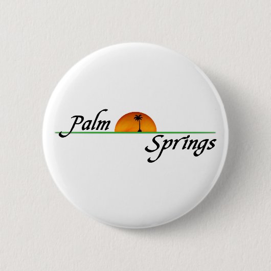 Palmveren Ronde Button 5,7 Cm (Voorkant)