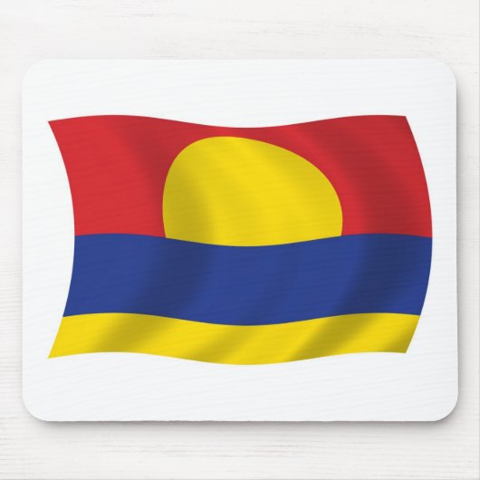 Palmyra Atoll Flag Mousepad Muismat (Voorkant)