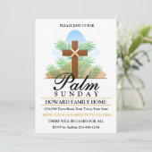 Palmzondag Feest Kaart (Staand voorkant)